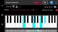 Simple piano with recorder Screen Shot 0