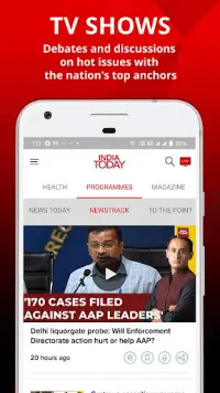 India Today - English News Screen Shot 2