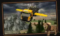 Animal Transport Flying Truck Screen Shot 5