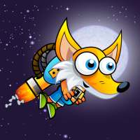 Jetpack Fox In The Space