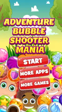 przygoda Bubble Shooter mania Screen Shot 0