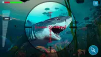 Survivor Sharks Game: Schieten Hunter Actie Games Screen Shot 1