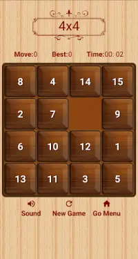 Slide Number Puzzle : Arrange Numbers in Order Screen Shot 3