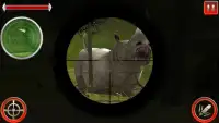 Rhino Hunt Sniper Gun Shooter Screen Shot 2