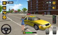 Taxi Driver 3D - Taxi Simulato Screen Shot 2