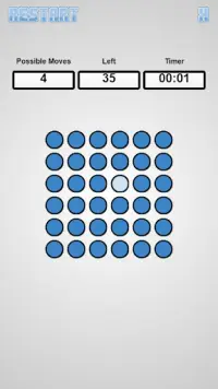 Peg Solitaire Free (Solo Noble) - A classic puzzle Screen Shot 1