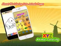 Juego para colorear Animal XYZ Screen Shot 9