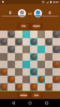 Checkers Game Screen Shot 2