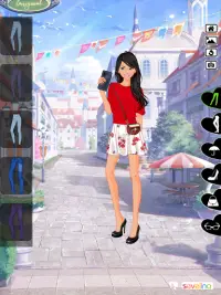 Sunny Spring Dress Up game Screen Shot 20