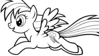 Coloring Pages Little Pony New Screen Shot 2