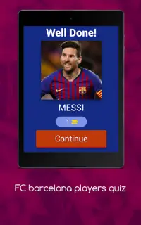 Prueba de los jugadores del FC barcelona gratuito Screen Shot 13