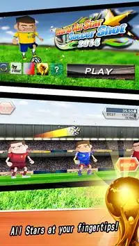 World All Star Soccer Shot Screen Shot 1