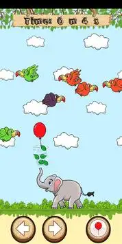 Elephant balloon game Screen Shot 1