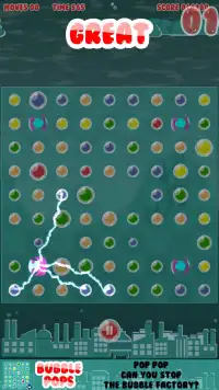 Bubble Pops - A Match 3 Game Screen Shot 0