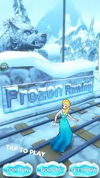 Subway Ice Princess Run Screen Shot 0