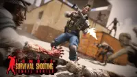 Стрельба выживания зомби: мертвый охотник 2019 Screen Shot 0