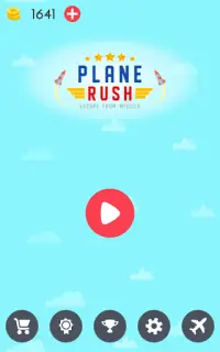 Plane Rush Escape from Missile Screen Shot 11