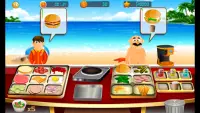 Beach Restaurant: Fast Food, Chef & Cooking Tycoon Screen Shot 2