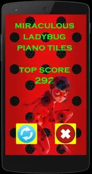 Ladybug Piano Game Screen Shot 2
