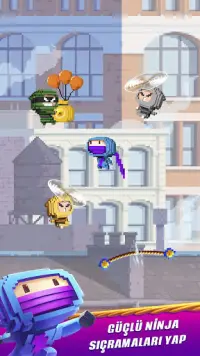 Ninja Up! - Sonsuz arcade zıplama Screen Shot 0