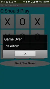 X_O Game (Tic Tac Toe) Screen Shot 1