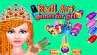 Girls Fashion Salon - Nail Art Makeup Screen Shot 5