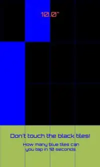 Piano Tiles 2 Black and Blue Screen Shot 1