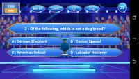 Millionaire Quiz - Fun Trivia Quiz Game Screen Shot 3
