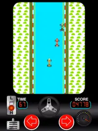 Retro GP, game balap arcade Screen Shot 7