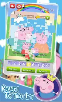 🐷 Pepa Drawing Adventure Kids Games - NEW Screen Shot 4