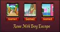 Rose Milk Boy Escape -Escape Games Mobi 90 Screen Shot 0