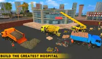 City Hospital Building Construction Building Games Screen Shot 6
