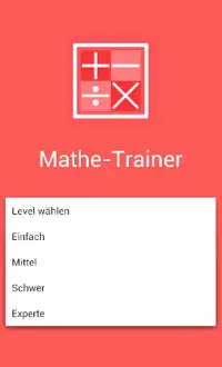 Mathe Trainer App Screen Shot 1