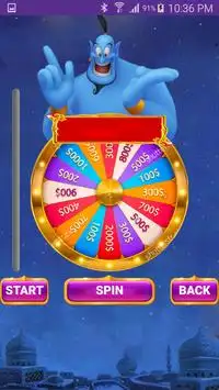 Aladdin Magic Wheel - Spin Gift Game Screen Shot 1