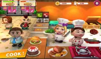 Frenesí de cocción: restorán loco juego de cocina Screen Shot 15