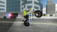 Police Bike Chase City Driving Screen Shot 0