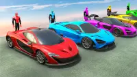 Xe Megaramp Stunt Car Games GT Screen Shot 1