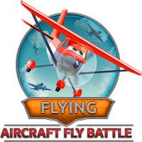 Flying. Aircraft Fly Battle