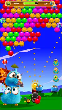 Angry Birds Bubble Shooter Color Balls Puzzle Screen Shot 6