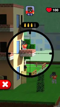 Sniper Craft 3D Screen Shot 2