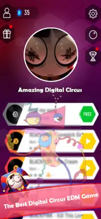 Amazing Digital Circus - Music Screen Shot 0