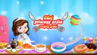 🍳 Princesa Sofia: Jogos de culinária para meninas Screen Shot 0