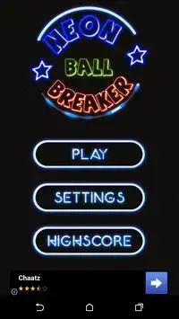 Neon Ball Breaker Screen Shot 0