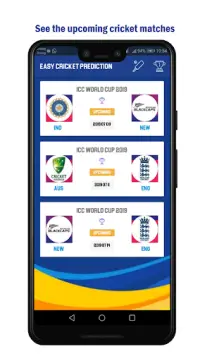 Easy cricket Prediction 2019 Screen Shot 0
