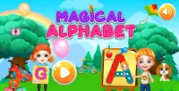 Magic alphabet Learn to Write ABC Games for Kids Screen Shot 0