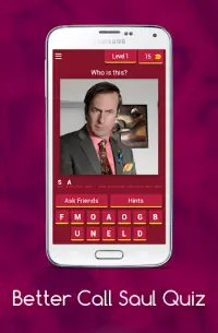 Better Call Saul Quiz - Guess all characters Screen Shot 0