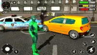 Flying Spider Rope Hero - Crime City Rescue Game Screen Shot 0