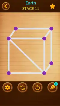 one line game -1line - one-stroke puzzle game Screen Shot 1