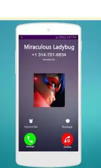 Chat with Ladybug Miraculous Screen Shot 1
