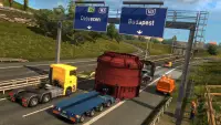 Limusine carro transporte caminhão reboque simulad Screen Shot 5